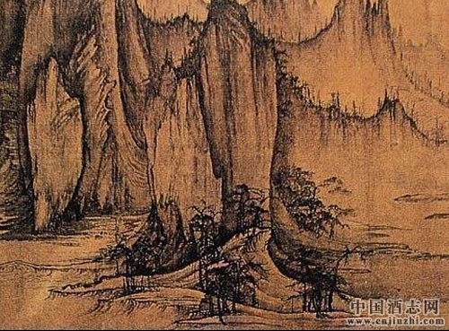 酒文化故事 北宋畫家許道寧醉酒作畫